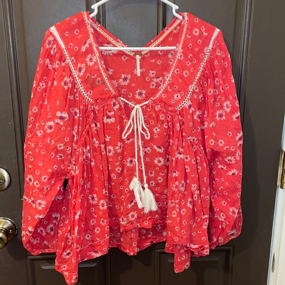 Floral Free People Tunic